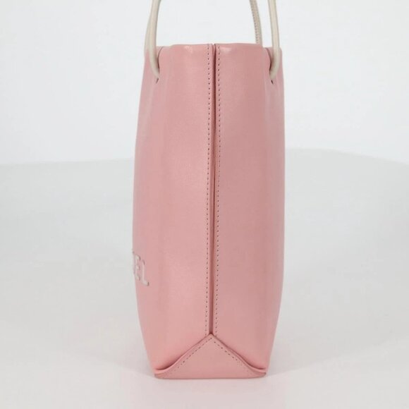 CHANEL Hand Bag Leather Pink CC Auth 135267V - Picture 6 of 16